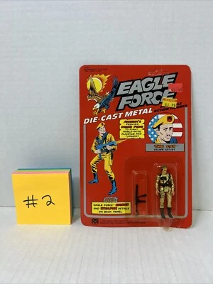 THE CAT ESCAPE ARTIST 1981 Mego Eagle Force Die Cast Metal figure Sealed Z5 #2 - Image 1 of 4