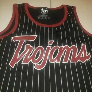 '47 USC UNIVERSITY SOUTHERN CALIFORNIA Trojaner JERSEY TANK TOP T SHIRT Gr. S - Bild 1 von 6