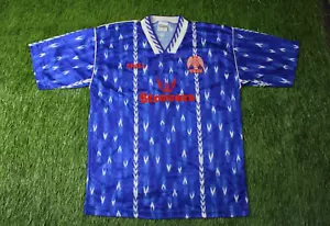 COLCHESTER UNITED 1993-1994 FOOTBALL SHIRT JERSEY HOME SPALL ORIGINAL SIZE M - Picture 1 of 11