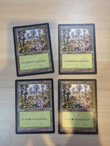 4 x Bosque (292) - Mirage Magic Basic Land t - Magic The Gathering - Imagen 1 de 2