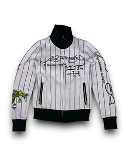 Ed Hardy Full Zip Pullover Size Small Vintage Y2K - Picture 1 of 22