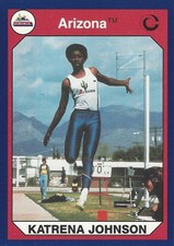 1990 Collegiate Collection Arizona Wildcats #32 Katrena Johnson