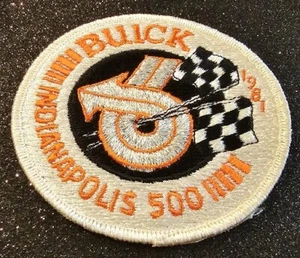 1981 Indianapolis 500 Collector Patch Buick Indy 500 Vintage 4" ROUND  - Bild 1 von 3