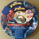 New Marvel Spider-Man Water Balloon Disk Paddle - 2 Paddles & 50 Balloons