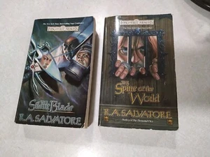Forgotten Realms; R.A. Salvatore,  The Silent Blade, The Spine Of The World,  - Bild 1 von 8