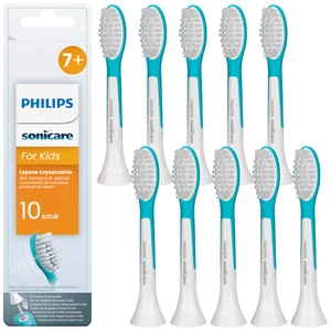 10x ELEKTRISCHER ZAHNBÜRSTENKOPF FÜR PHILIPS SONICARE HX6042/33 KIDS 7+ - Bild 1 von 3