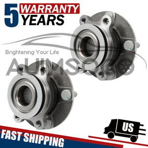 FRONT Wheel Hub & Bearing Assembly For 2014-2015 Nissan Rogue Select Pair - Picture 1 of 14