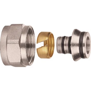 12mm EUROCONE CONNECTOR for UFH manifold 12mm x 1.6mm x 10 Multi pex pipe - Picture 1 of 12