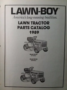 Lawn-Boy Gilson 52142 LT/11 & 52138 LT/12 Lawn Tractor Parts Catalog Manual FORD - Picture 1 of 2