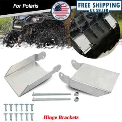 US For Polaris Sportsman 450/570/850 Front Storage Replacement Hinge Bracket Foto 1 de 4