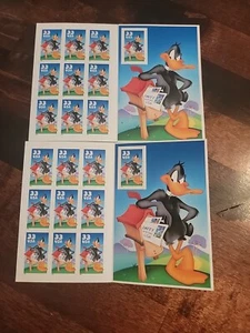 Full Mint Sheet of 10 x 2 #3307 Daffy Duck. 33 Cent Mint NH - Picture 1 of 4