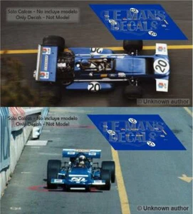 Decals March 701 Monaco GP 1970 1:32 1:43 1:24 1:18 slot Tyrrell calcas Stewart - Bild 1 von 3