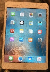 {ROTO} Apple iPad mini 1ª generación 16 GB, Wi-Fi 7,9 pulgadas A1432 ¡Buen vidrio usado solamente! - Imagen 1 de 2