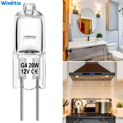 1X 20W 20Watt Light Bulbs JC Bi Pin 12V Landscape G4 Malibu Replacement Dacor - Image 1 of 4