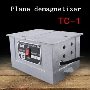 100W Magnetisierer Entmagnetisierer magnetische Werkzeuge Entmagnetisier Platte - Bild 1 von 8