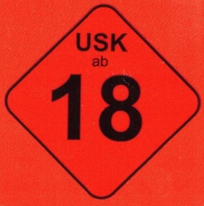 USK 18 Aufkleber 34,6 mm Altersfreigabe Kennzeichnung - Bild 1 von 6