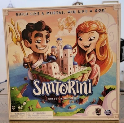 Santorini Strategy Board Game, Spin Master Games, Roxley, Complete Set. GUC - Image 1 of 4
