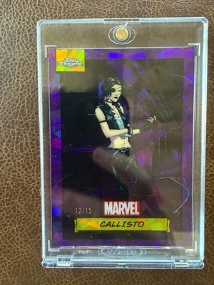 2024 Topps Chrome Marvel Sapphire CALLISTO Purple /15 #137 - Image 1 of 2