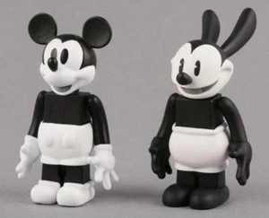 OSWALD EL CONEJO DE LA SUERTE MICKEY MOUSE KUBRICK MEDICOM FIGURA DE JUGUETE conjunto sin caja - Imagen 1 de 2