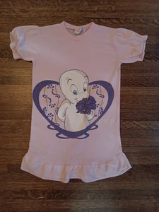 Vintage 90s Casper Movie Kids Girls 1995 Nightgown Dress Pajamas - Picture 1 of 6