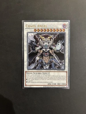 Yu-Gi-Oh! OP24-EN001 Chaos Angel (Unlimited Edition) Ultimate Rare, NEAR MINT - Image 1 of 2