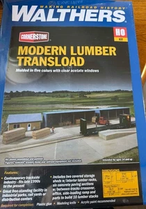 Walthers Cornerstone Modern Lumber Transload HO Kit 933-4106 - Picture 1 of 1
