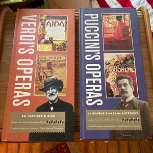 4 NEW CDs Puccini La Boheme Madame Butterfly + Verdi La Traviata Aid Gift Music - Bild 1 von 10