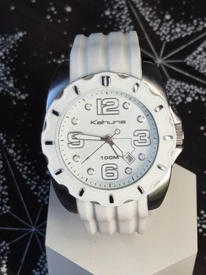 Kahuna White Silicone Strap Gents Watch K10-0001G - Image 1 of 3