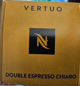 NESPRESSO VERTUO DOUBLE ESPRESSO CHIARO 10 KAPSELN - Ablaufdatum 2/28/25 - Bild 1 von 3
