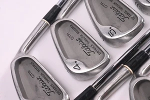 Titleist DTR Irons / 3-PW+SW / Regular Flex Dynamic Gold R300U Shafts - Picture 1 of 7