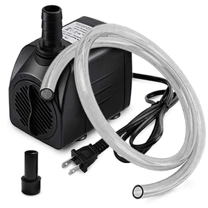 10W 160GPH Submersible Pump with 3.3 ft Tubing for Aquariums, Fish Tank, Pond... - Picture 1 of 7
