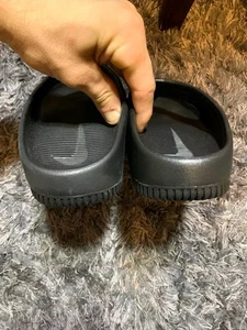 Sandalo infradito Nike Calm donna taglia 9 nero nuovo con scatola - Foto 1 di 8