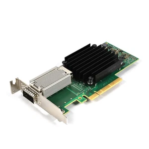 Mellanox ConnectX-4 MCX413A-GCAT Single-Port 50GB QSFP28 PCIe 3.0 x8 NIC HH - Picture 1 of 3