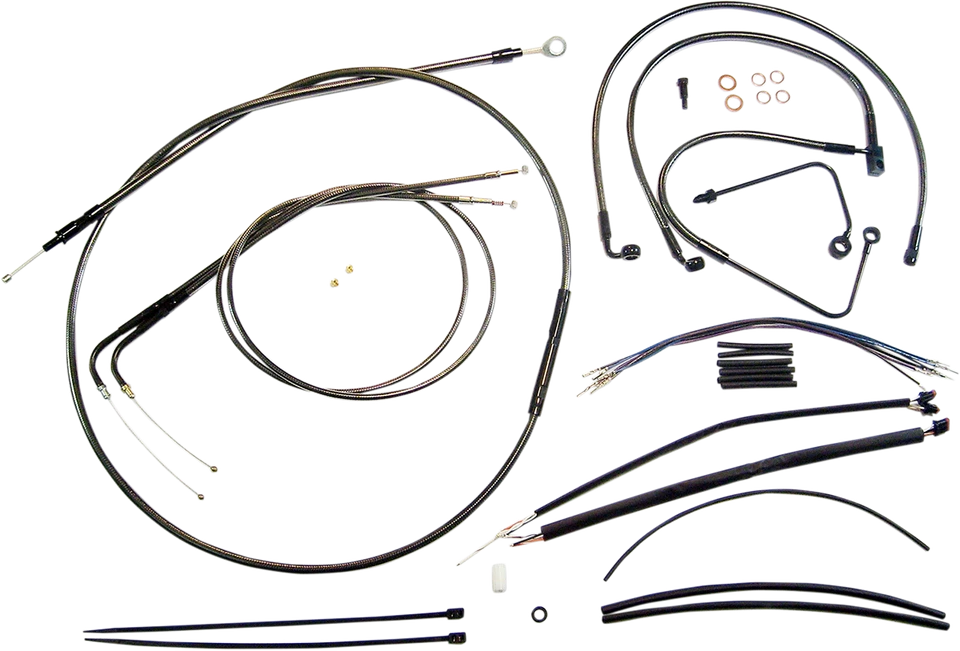 Kits de instalación de manillar Magnum Designer Black Pearl 12"-14" Ape 487261 Foto 1 de 1