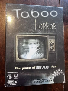 Taboo Horror Game Age 13+ Requires 2 Triple A Batteries Not Included Nib Sealed - Picture 1 of 3