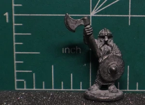 Ral Partha - DWARF FIGHTER 1979 - Miniatura in metallo scala 25 mm - fuori produzione - Foto 1 di 5