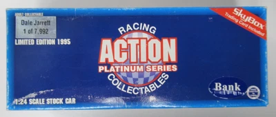1995 Racing Action Platinum Series #28 Dale Jarrett Bank 1:24 Scale - Image 1 of 4