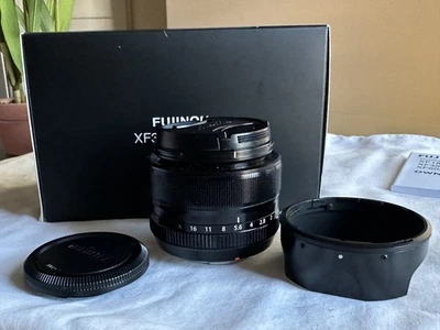 Lente Fujifilm Fujinon XF 35mm f/1.4 R Caja Original, Excelente Estado Foto 1 de 4