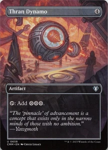 Thran Dynamo (Borderless) U Commander Masters 658 NM MTG - Picture 1 of 1