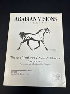 Arabian Visions Magazine Horse Summer 1999 Vintage Northwest CMK AL Khamsa - Foto 1 di 13