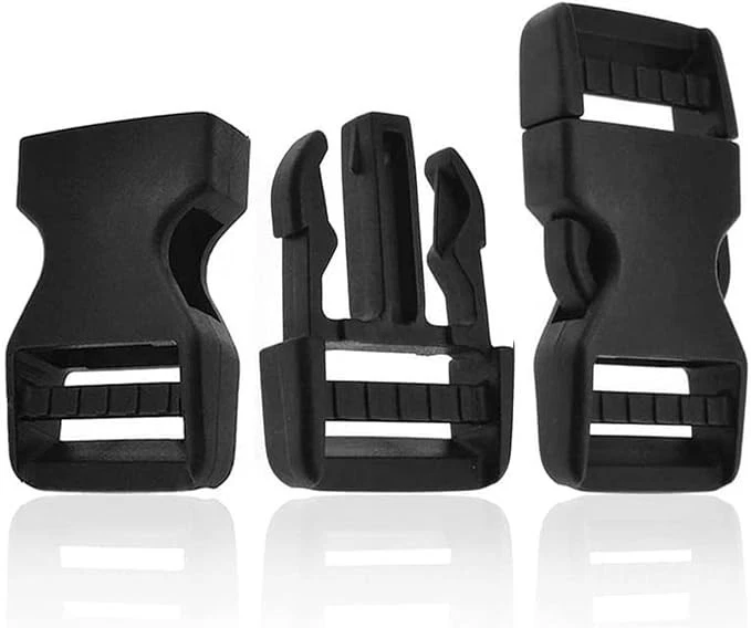 DO NOT APPLY 1" Quick Release Buckles Dual Adjustable Snap Clips for Nylon Straps