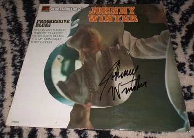 LP Johnny Winter - signed - Progressive Blues - Bild 1 von 4
