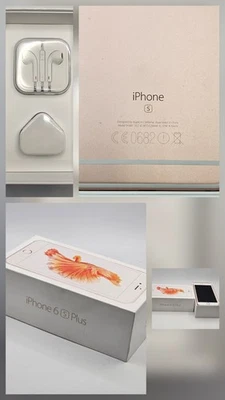 Apple iPhone 6 S PLUS A1687 Unlocked 16GB Rose Gold Grade A - BOXED+AIRPOD - Image 1 of 4