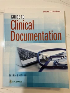 Guide to Clinical Documentation - Paperback, by Sullivan PhD RN - Very Good h - Picture 1 of 13