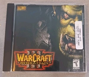 WarCraft III: Reign of Chaos (Windows/Mac, 2002) Computer Game Untested - Picture 1 of 3