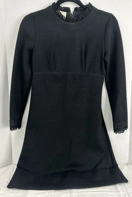 Vestido Negro Elegante Simple Mujer Jonathan Logan De Colección Talla 7 Pequeño Foto 1 de 4