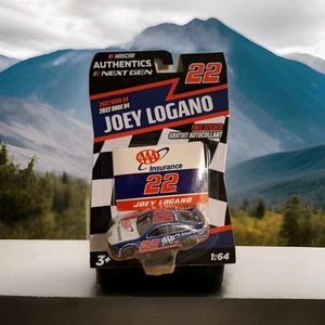 NASCAR AUTHENTICS ๐.. JOEY LOGANO.. 2022 WAVE 04.. AAA ASSICURAZIONE AUTO #22 - Foto 1 di 4