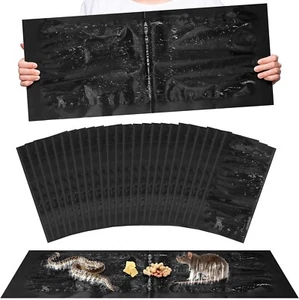 12 Pack Large Super Sticky Rat Glue Traps, Mouse Glue Traps, Mouse Sticky Trap - Picture 1 of 5