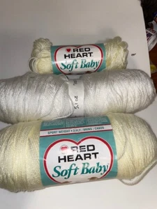 Filato Cuore Rosso SOFT BABY (fuori produzione) - 3 strati peso sportivo acrilico - Foto 1 di 24