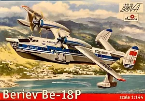 Beriev Be-18P Aeroflot Passenger Plane- Amodel - 1:144 Scale - Unique Model Kit - Bild 1 von 14